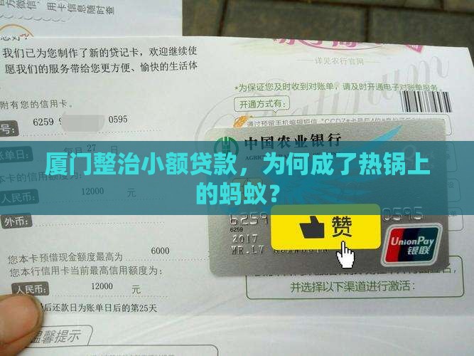 厦门整治小额贷款