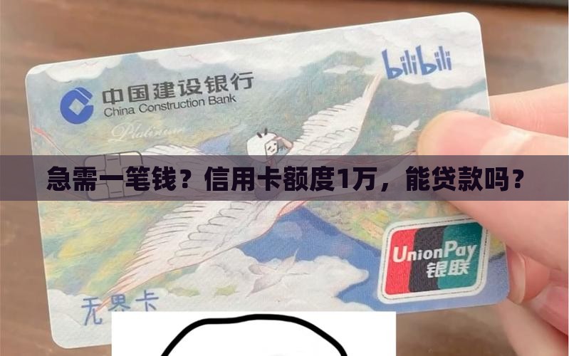 信用卡额度1万贷款