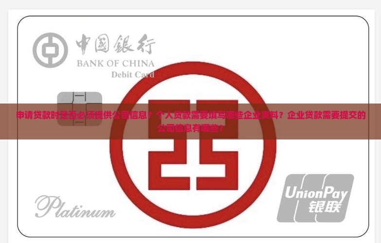 做贷款需要填公司信息吗 做贷款需要填公司信息吗