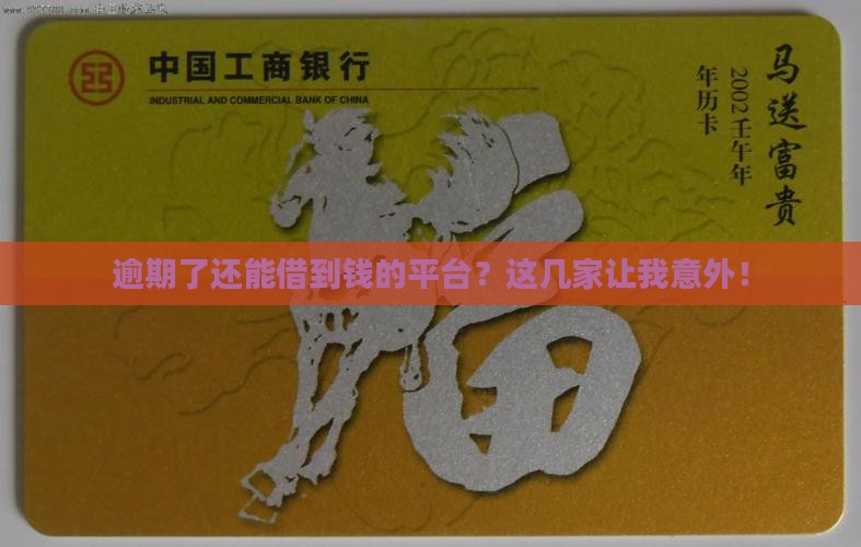 逾期可以贷款的平台6