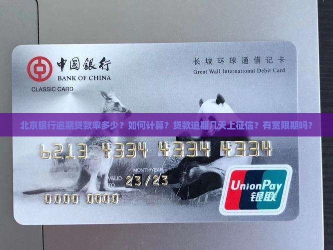 北京银行逾期贷款率