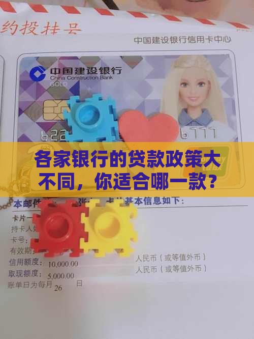 各个银行贷款政策