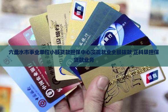 小额贷款事业单位担保