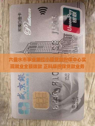 小额贷款事业单位担保