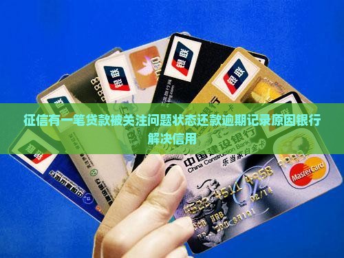 征信有一笔贷款被关注