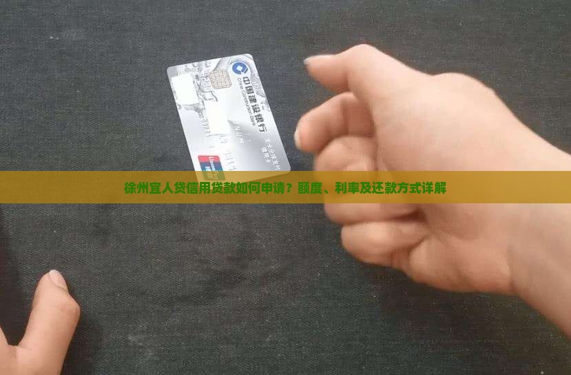 信用贷款徐州宜人贷