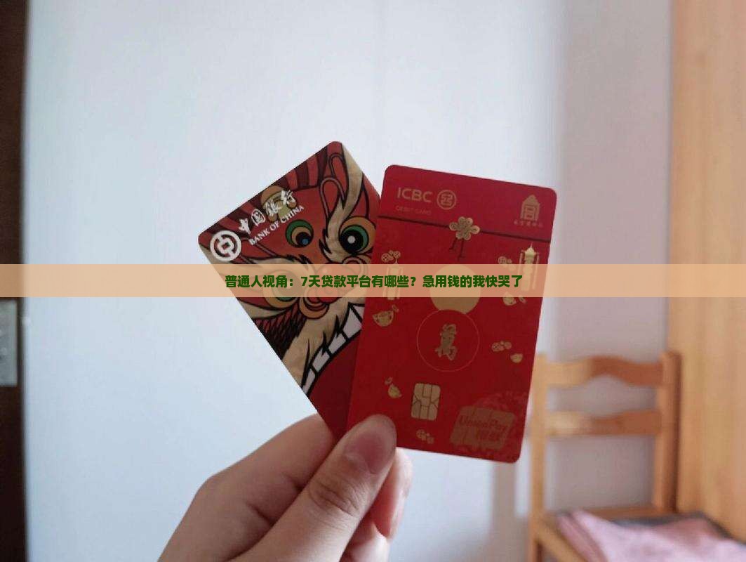 哪些平台是7天贷款