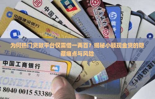 借一两百的平台叫什么贷款