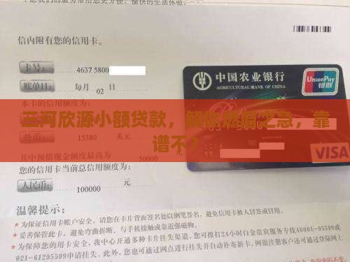 三河欣源小额贷款