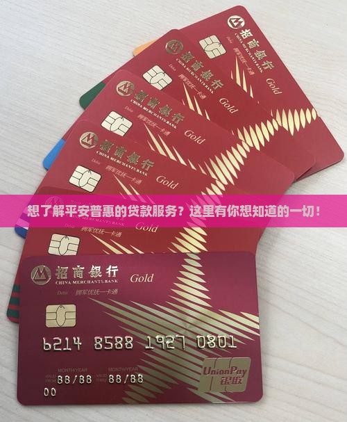 平安普惠有贷款服务吗