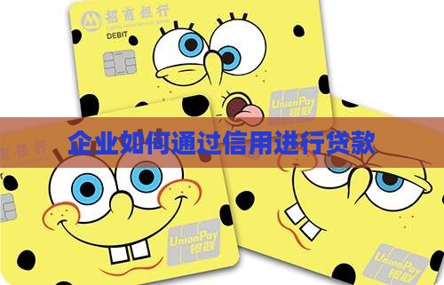 单位怎么样进行信用贷款