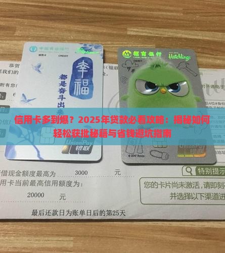 信用卡比较多可以贷款吗