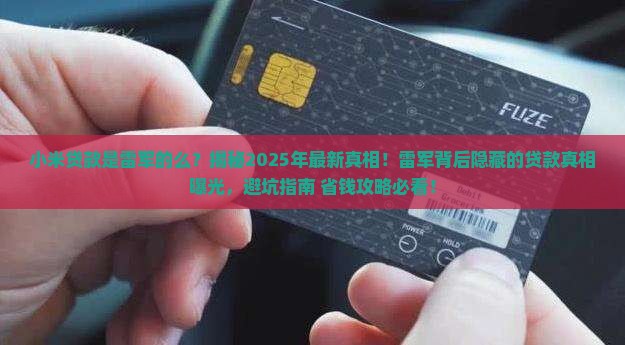 小米贷款是雷军的么