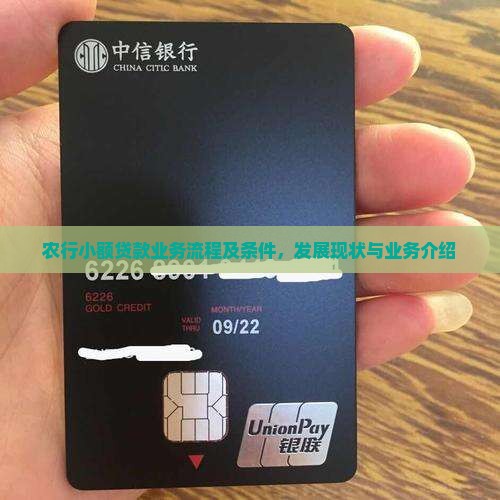 农行小额贷款业务
