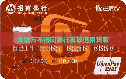 关联方不得信用贷款