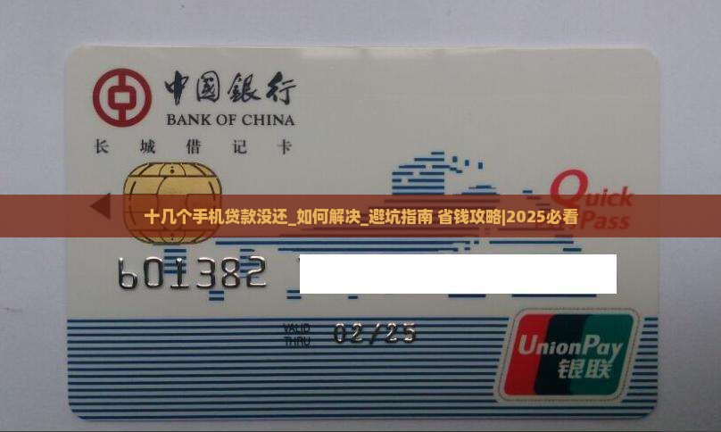 十几个手机贷款没还