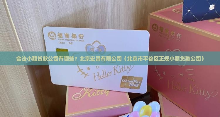 合法小额贷款有哪些公司