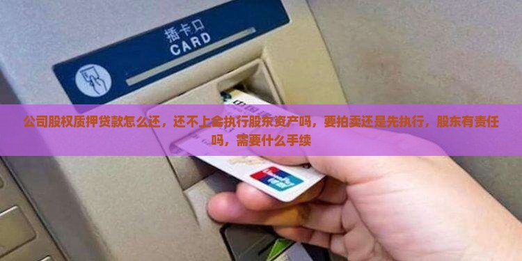 公司股权质押贷款怎么还
