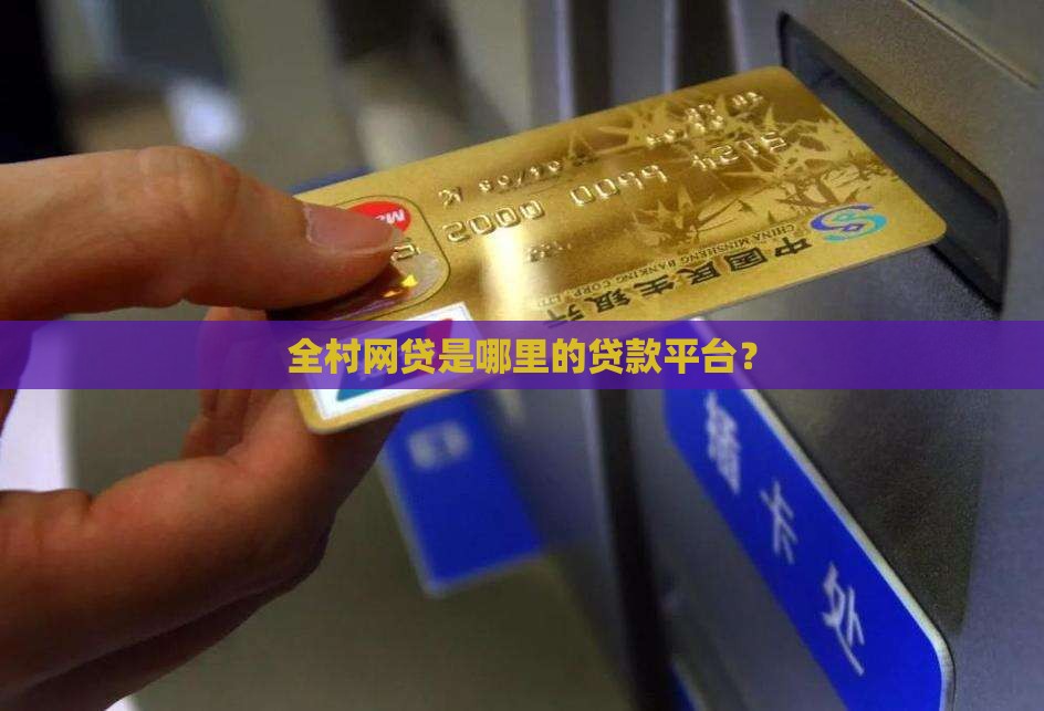 全村网贷是哪里的贷款