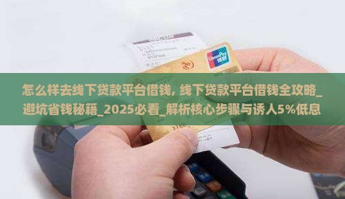 怎么样去线下贷款平台借钱