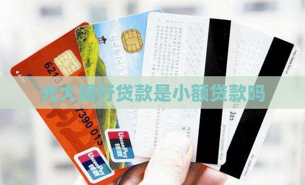 光大欢喜贷是小额贷款吗