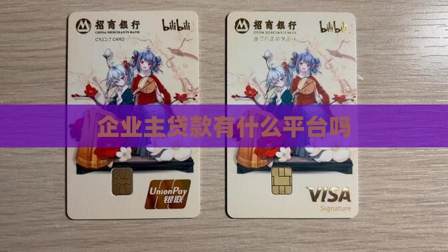 企业主贷款有什么平台吗