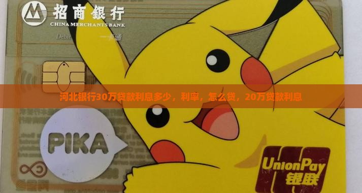 河北银行30万贷款