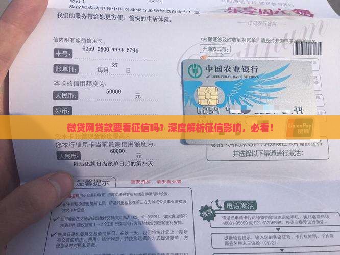 微贷网贷款要看征信吗