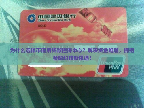 市信用贷款担保中心