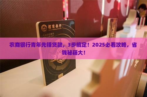 农商银行青年先锋贷款