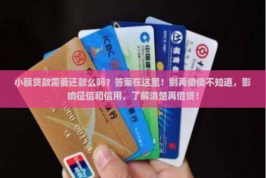 小额贷款需要还款么吗