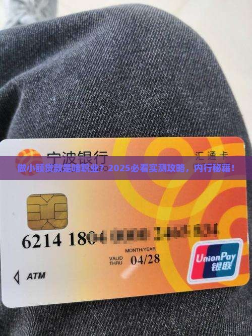 做小额贷款是什么职业啊