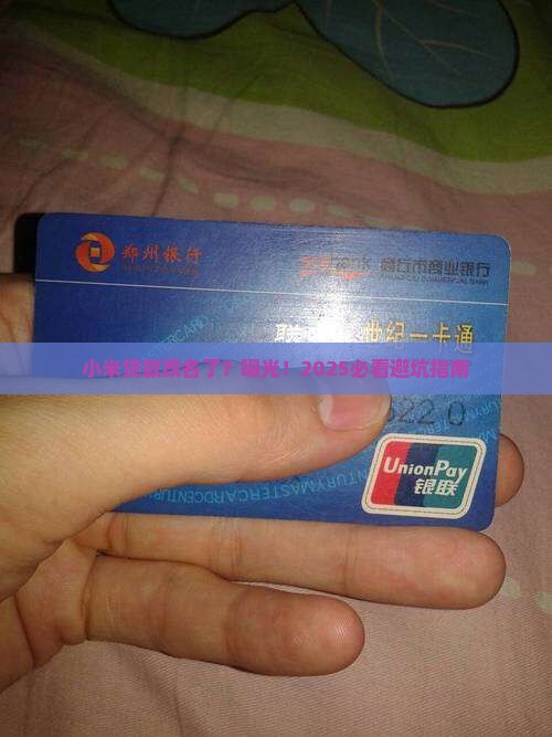 小米贷款改名了