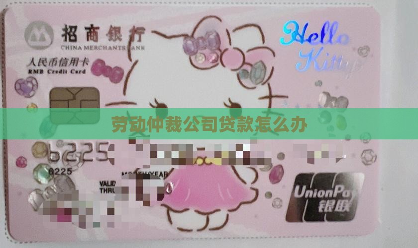 劳动仲裁公司贷款怎么办