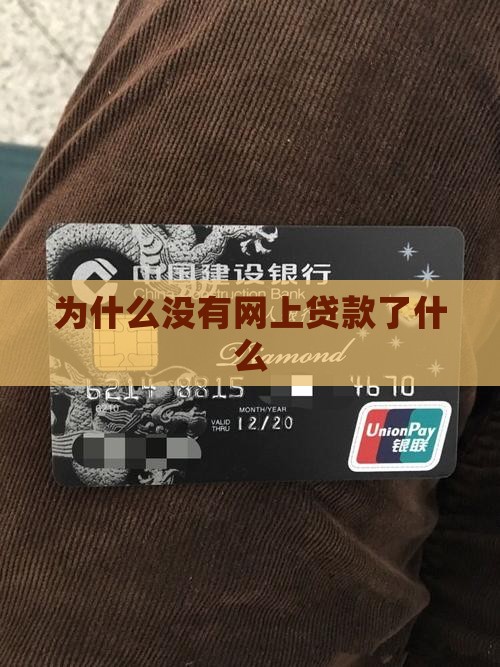 为什么没有网上贷款了