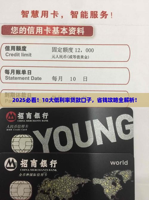 10大低利率的贷款口子