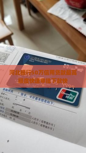 河北银行50万信用贷款