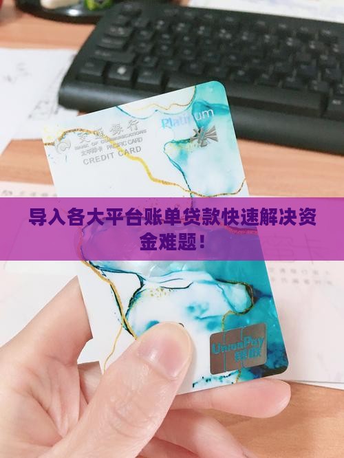 导入各大平台账单贷款