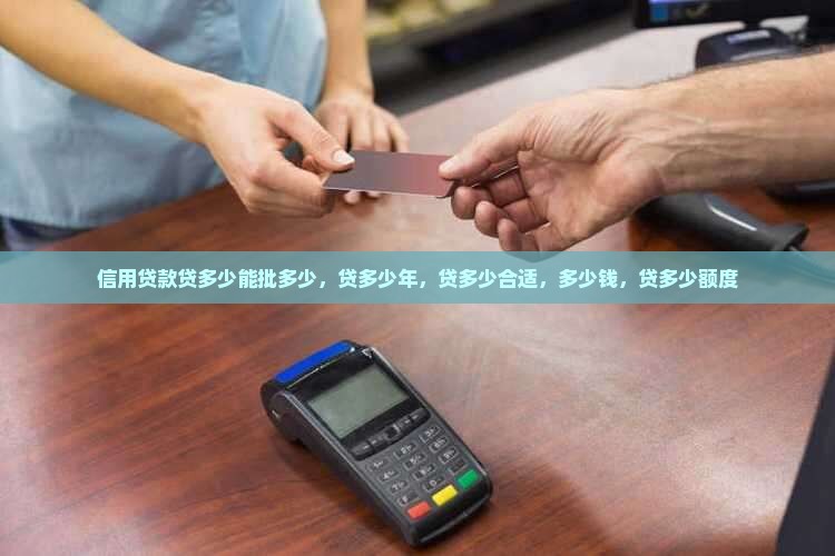 信用贷款贷多少