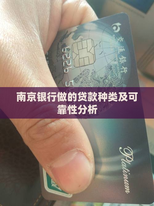 南京银行做的贷款种类及可靠性分析