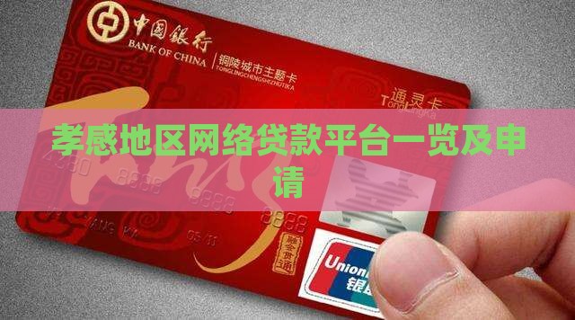 孝感地区网络贷款平台一览及申请