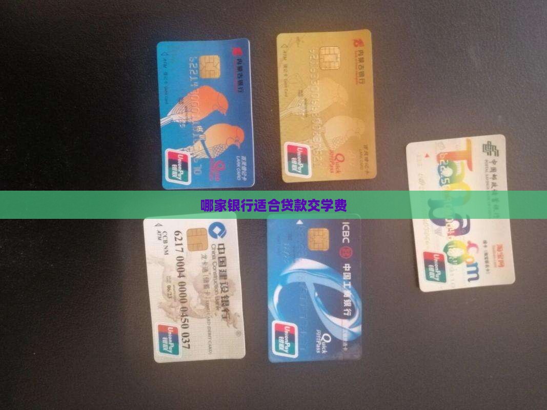 哪家银行适合贷款交学费