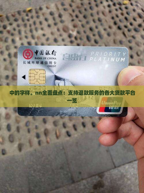 中的字样。nn全面盘点：支持退款服务的各大贷款平台一览