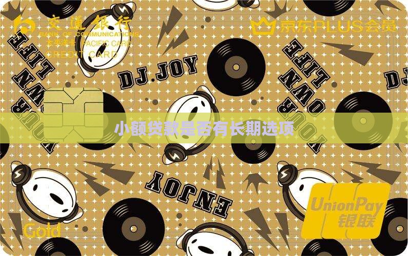 小额贷款是否有长期选项