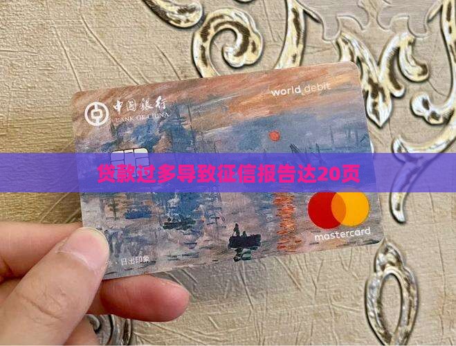 贷款过多导致征信报告达20页