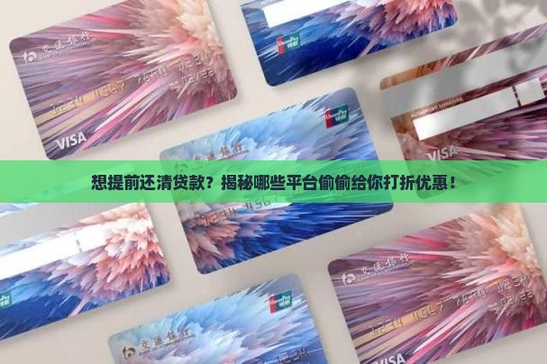 哪些平台可以打折结清贷款