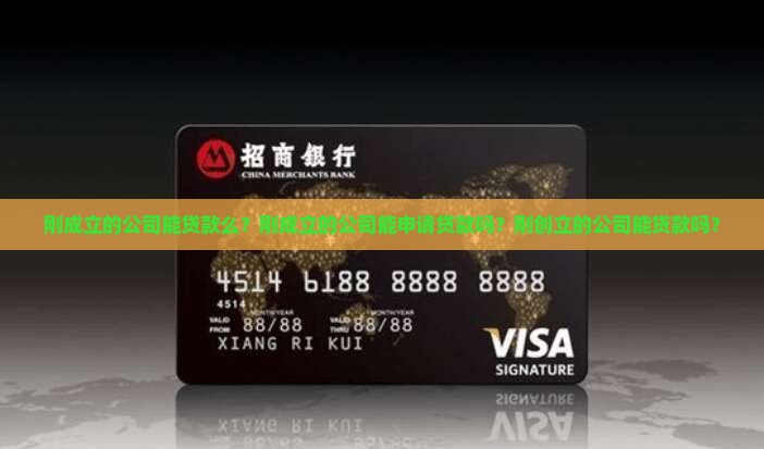 刚成立的公司能贷款么