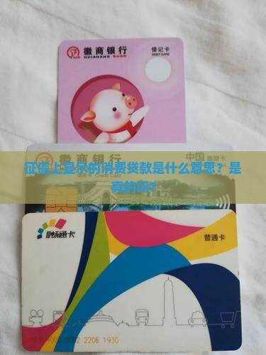 征信上显示的消费贷款