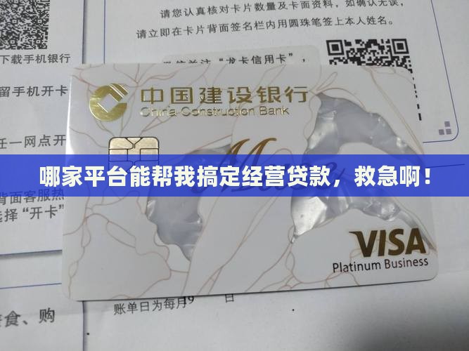 哪个平台可以做经营贷款
