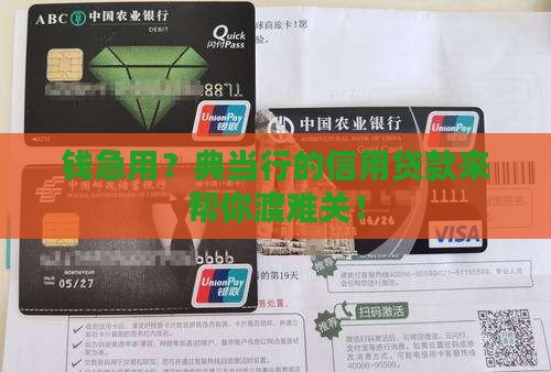 典当业信用贷款 典当业信用贷款